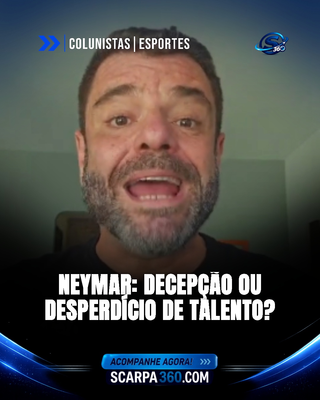 NEYMAR: DECEPÇÃO OU DESPERDÍCIO DE TALENTO?