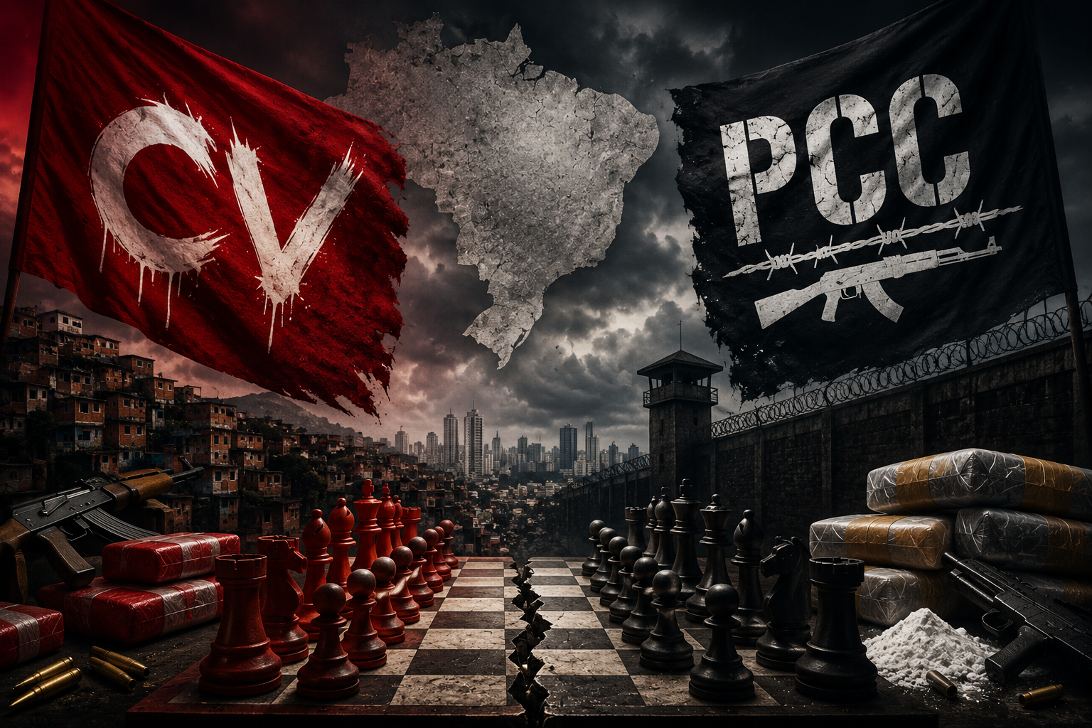 A PARTIR DE HOJE, PCC E COMANDO VERMELHO SÃO CONSIDERADOS ORGANIZAÇÕES TERRORISTAS PELOS EUA