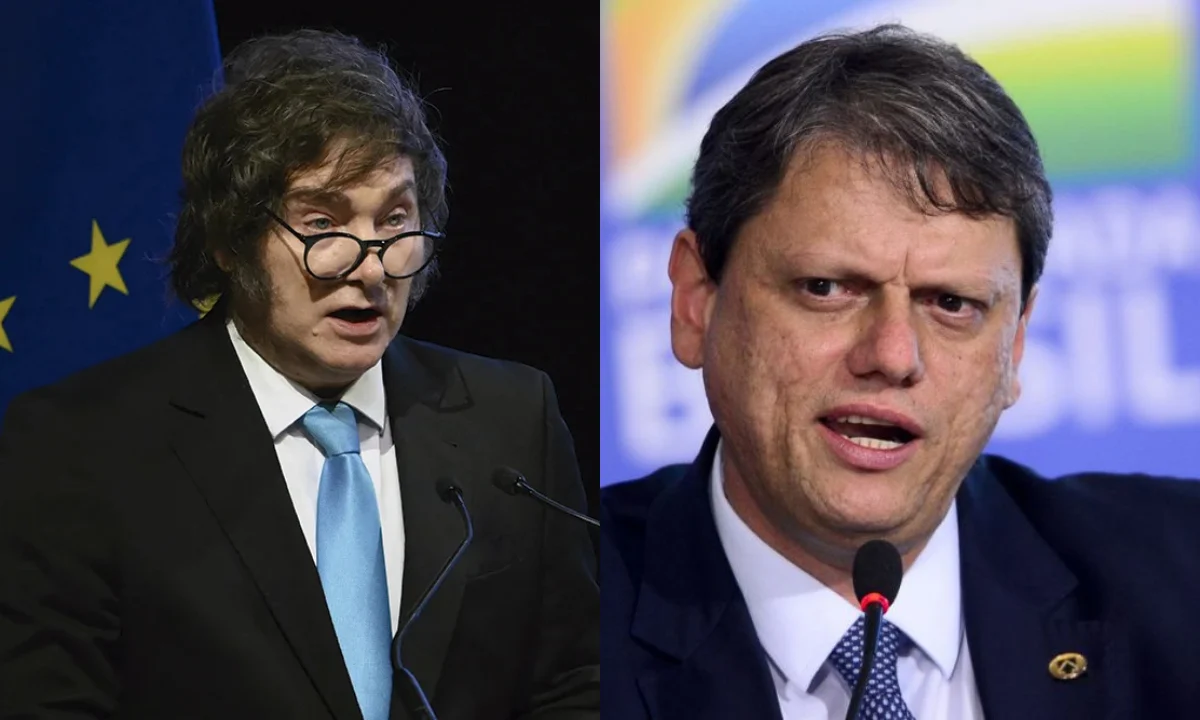 TARCÍSIO CONCEDERÁ A JAVIER MILEI A MAIS ALTA HONRARIA DO ESTADO DE SÃO PAULO