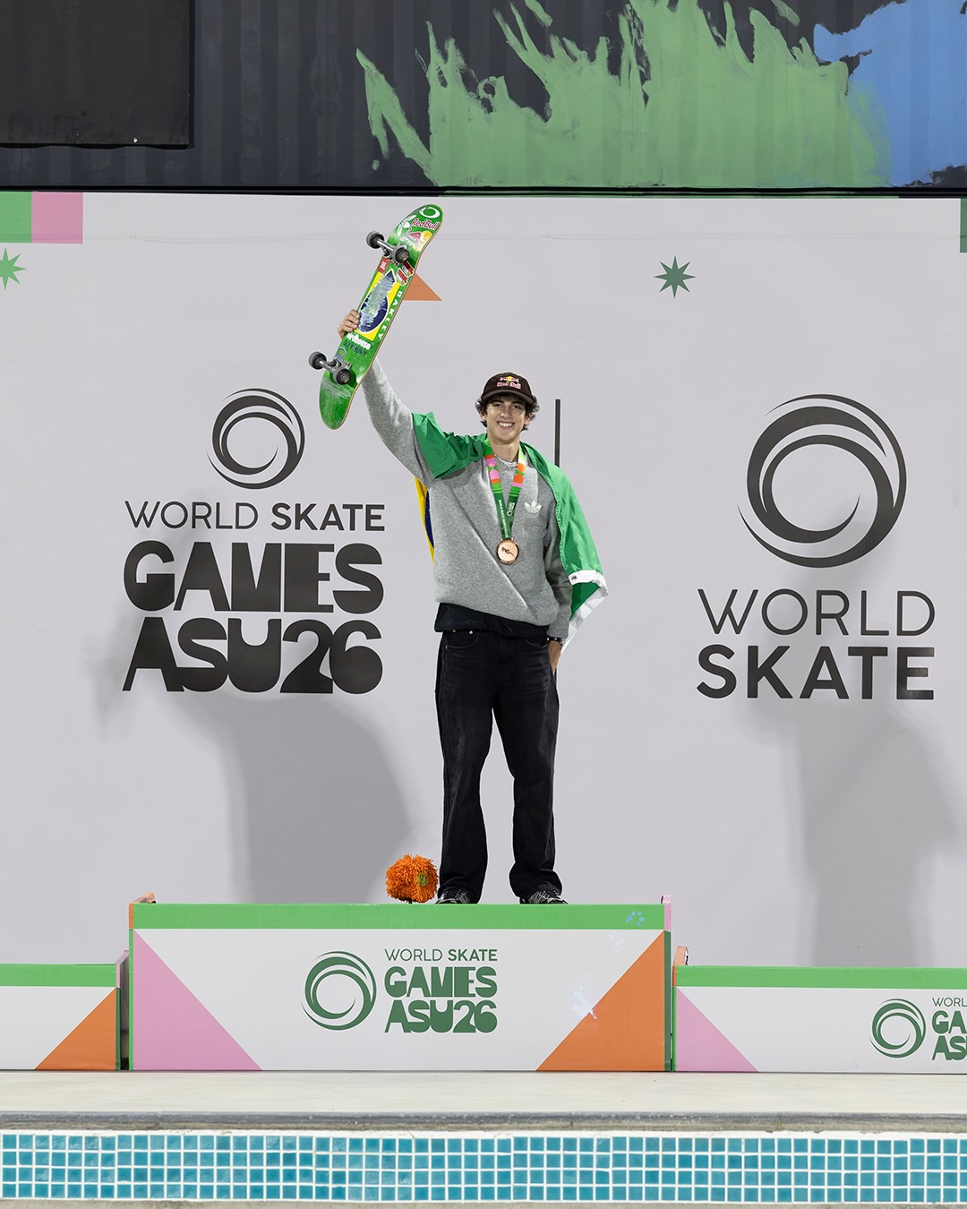 GUI KHURY CONQUISTA BRONZE NO MUNDIAL DE SKATE PARK E GARANTE SEGUNDA MEDALHA EM ASSUNÇÃO