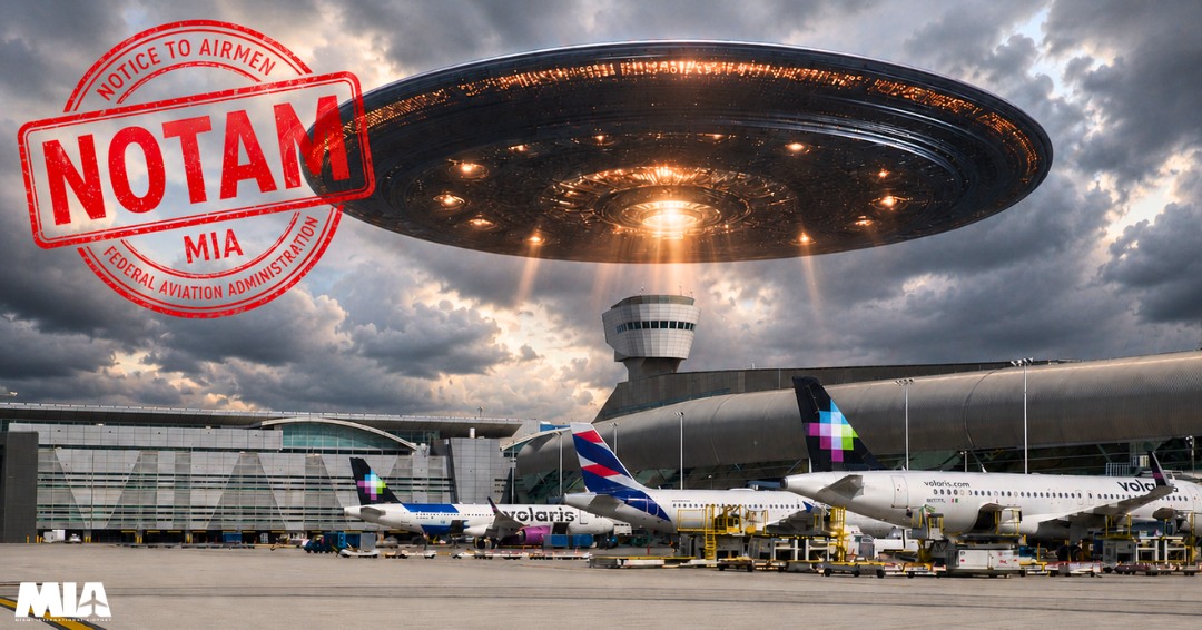 OVNI ANTES DE BRASIL X ESCÓCIA? AEROPORTO DE MIAMI ENTRA NA BRINCADEIRA E AGITA A WEB